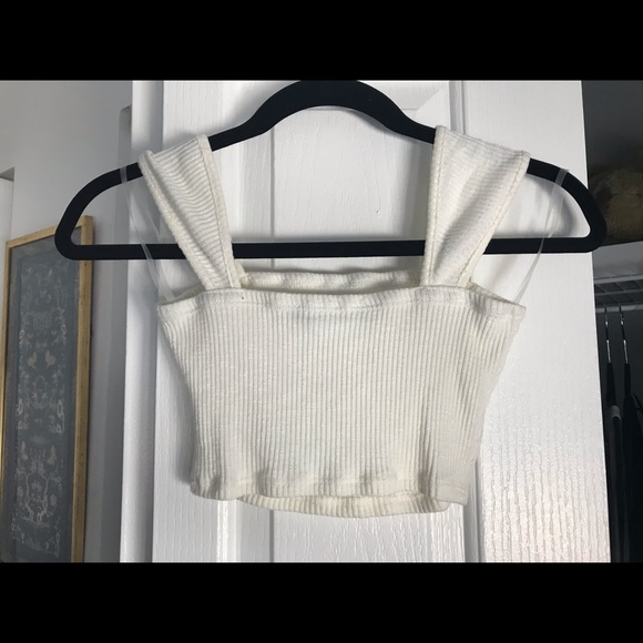 AKIRA off-white crop top NWT - Picture 3 of 6